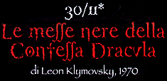 Le messe nere della Contessa Dracula